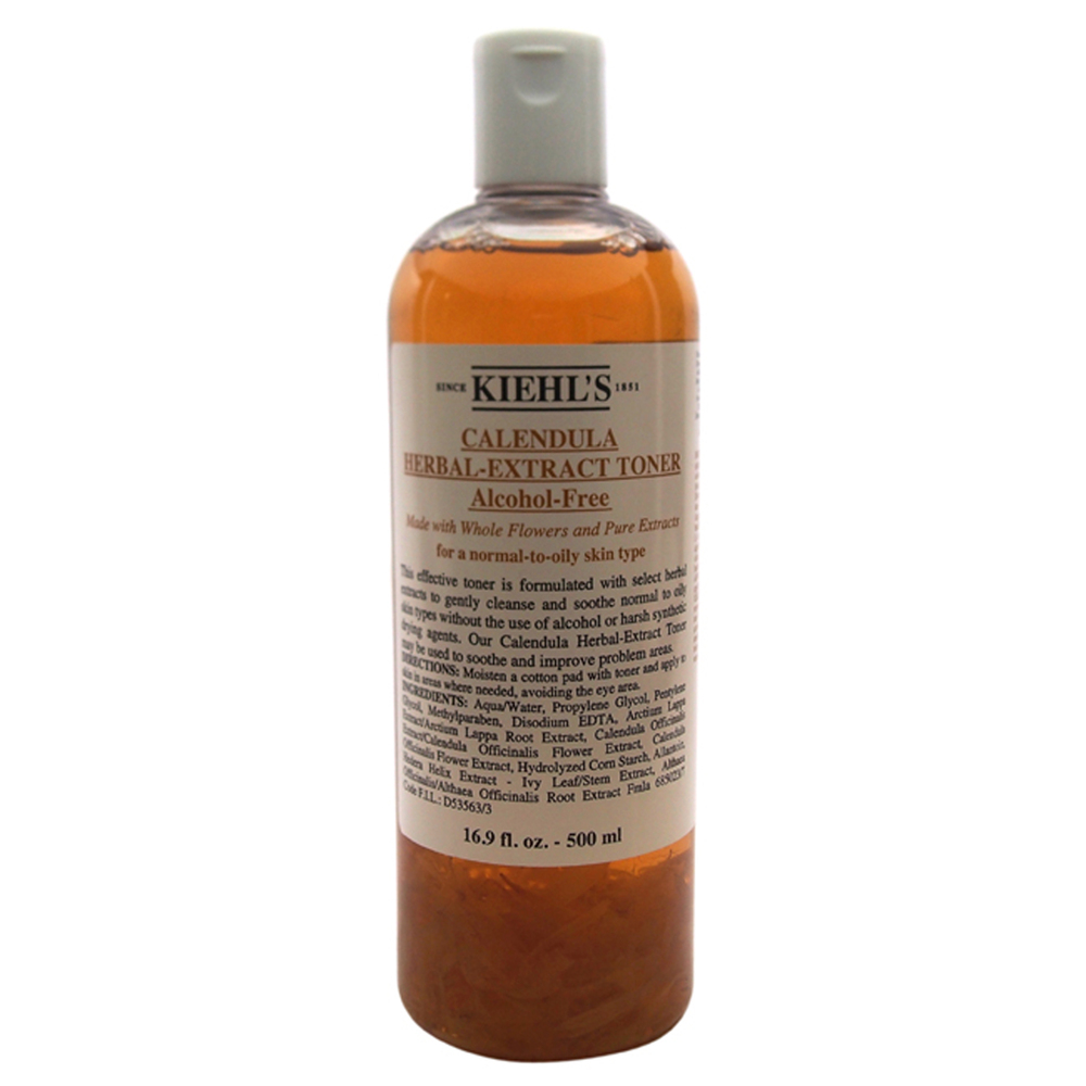 Calendula Herbal Extract Alcohol-Free Toner Normal To Oily Skin Kiehls 16.9 oz